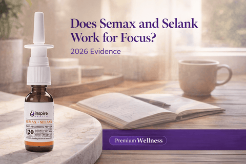 Does Semax and Selank Work for Focus? 2026 Evidence - DrSeinfeld.com Operated by Ginspire Health LLC