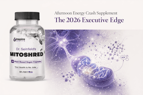 Afternoon Energy Crash Supplement: The 2026 Executive Edge - DrSeinfeld.com Operated by Ginspire Health LLC
