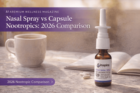 Nasal Spray vs Capsule Nootropics: 2026 Comparison - DrSeinfeld.com Operated by Ginspire Health LLC