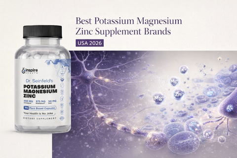 Best Potassium Magnesium Zinc Supplement Brands USA 2026