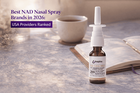 Best NAD Nasal Spray Brands in 2026: USA Providers Ranked - DrSeinfeld.com Operated by Ginspire Health LLC