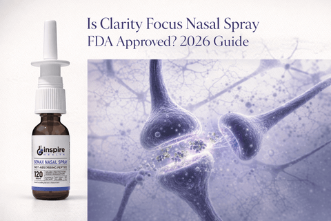 Is Clarity Focus Nasal Spray FDA Approved? 2026 Guide - DrSeinfeld.com Operated by Ginspire Health LLC