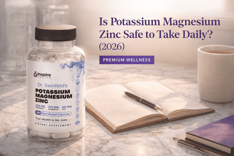 Is Potassium Magnesium Zinc Safe to Take Daily? (2026) - DrSeinfeld.com Operated by Ginspire Health LLC