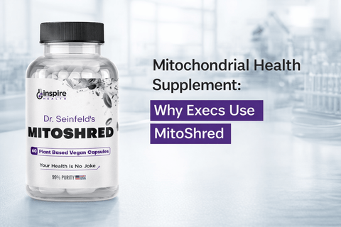 Mitochondrial Health Supplement: Why Execs Use MitoShred - DrSeinfeld.com Operated by Ginspire Health LLC