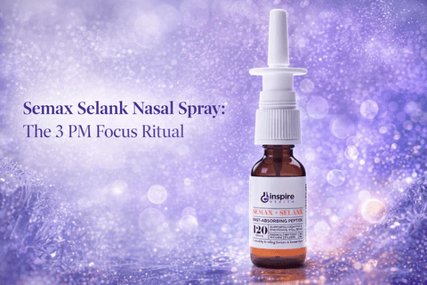 Semax Selank Nasal Spray: The 3 PM Focus Ritual - DrSeinfeld.com Operated by Ginspire Health LLC