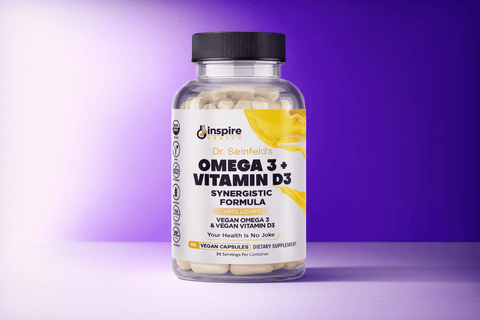 Vegan Omega 3 and Vitamin D3 Benefits for Executives - DrSeinfeld.com Operated by Ginspire Health LLC