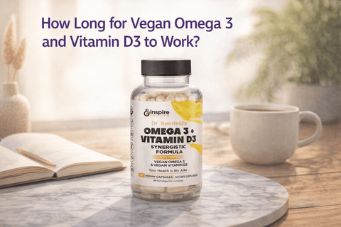 How Long for Vegan Omega 3 and Vitamin D3 to Work? - DrSeinfeld.com Operated by Ginspire Health LLC
