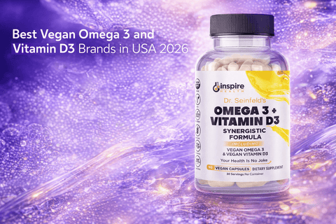 Best Vegan Omega 3 and Vitamin D3 Brands in USA 2026 - DrSeinfeld.com Operated by Ginspire Health LLC