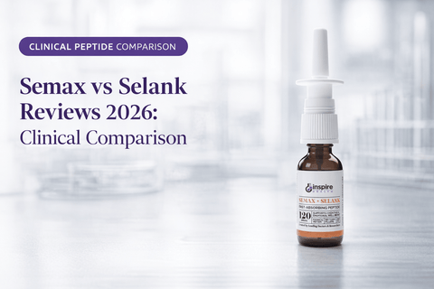 Semax vs Selank Reviews 2026: Clinical Comparison - DrSeinfeld.com Operated by Ginspire Health LLC