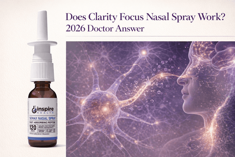 Does Clarity Focus Nasal Spray Work? 2026 Doctor Answer - DrSeinfeld.com Operated by Ginspire Health LLC