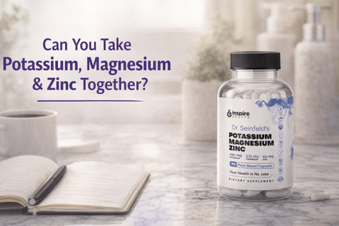 Can You Take Potassium, Magnesium & Zinc Together? - DrSeinfeld.com Operated by Ginspire Health LLC