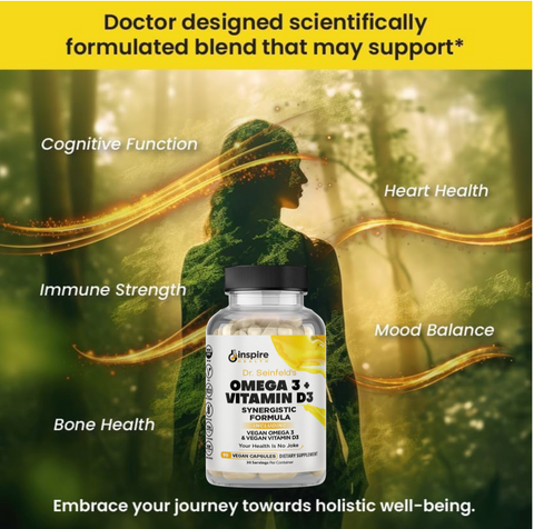 Vegan Omega 3 AND Vitamin D3