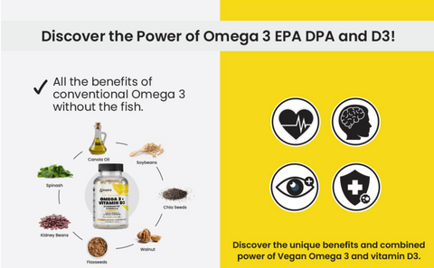 Vegan Omega 3 AND Vitamin D3