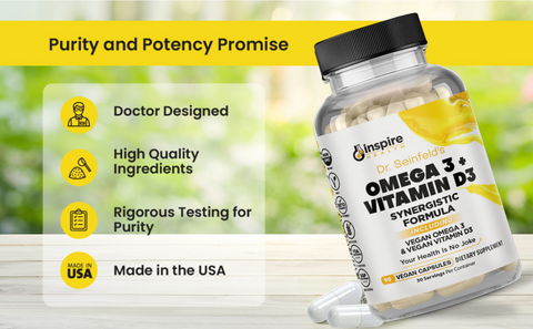 Vegan Omega 3 AND Vitamin D3