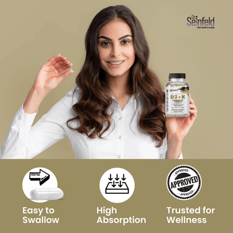 Vitamin DK3 - Vegan Formula - DrSeinfeld.com Operated by Ginspire Health LLC