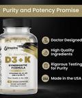 Vitamin DK3 - Vegan Formula - DrSeinfeld.com Operated by Ginspire Health LLC