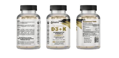 Vitamin DK3 - Vegan Formula - DrSeinfeld.com Operated by Ginspire Health LLC