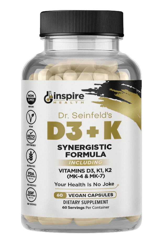 Vitamin DK3 - Vegan Formula - DrSeinfeld.com Operated by Ginspire Health LLC