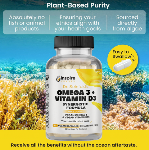 Vegan Omega 3 AND Vitamin D3