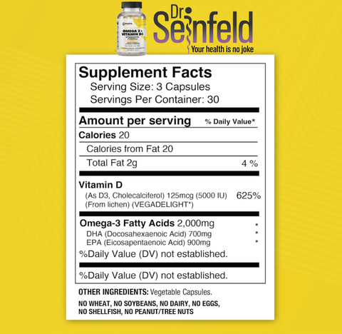 Vegan Omega 3 AND Vitamin D3