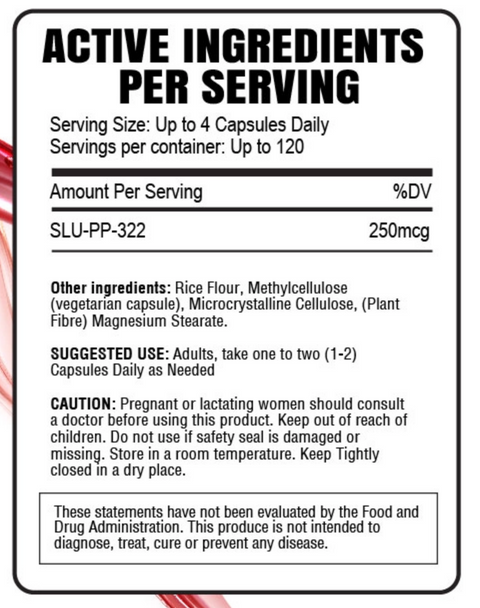 SLU-PP-332 250mcg Tablets (120 ct)