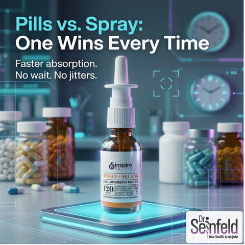 Clarity & Focus Nasal Spray (Semax + Selank Nasal Spray)