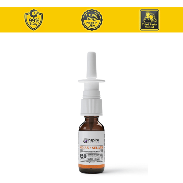 Semax + Selank Clarity & Focus Nasal Spray