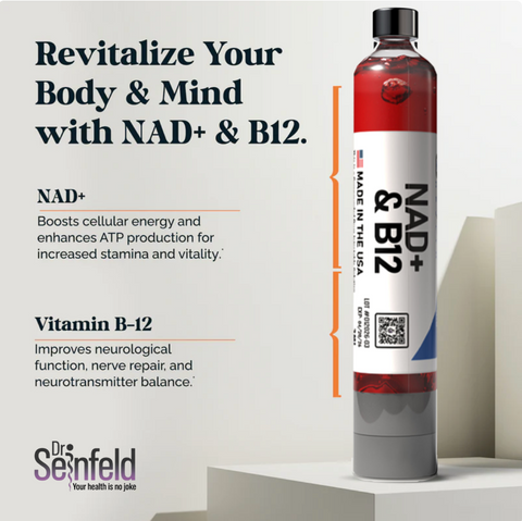 NAD⁺ & B12 Injections with Filtraphorix™ Technology (300,000 mcg)