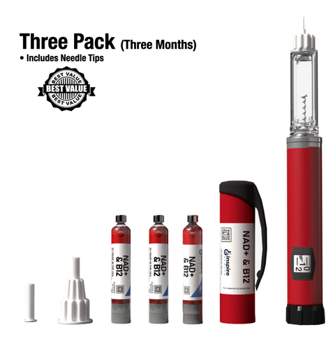 NAD⁺ & B12 Injections with Filtraphorix™ Technology (300,000 mcg)