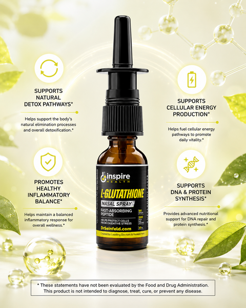 L Glutathione Nasal Spray | The Body's Master Antioxidant