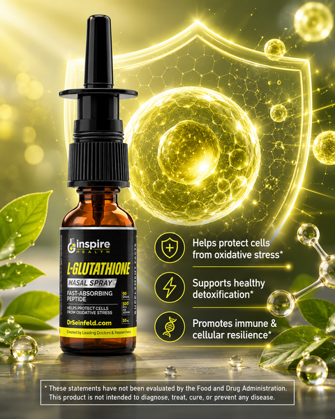 L Glutathione Nasal Spray | The Body's Master Antioxidant