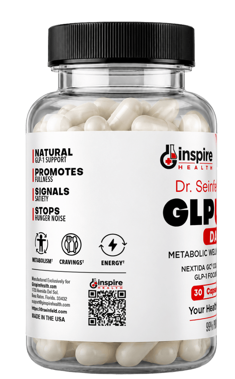 GLPULSE Daily — Metabolic Wellness Supplement (Nextida GC® GLP-1 Formula) - DrSeinfeld.com Operated by Ginspire Health LLC