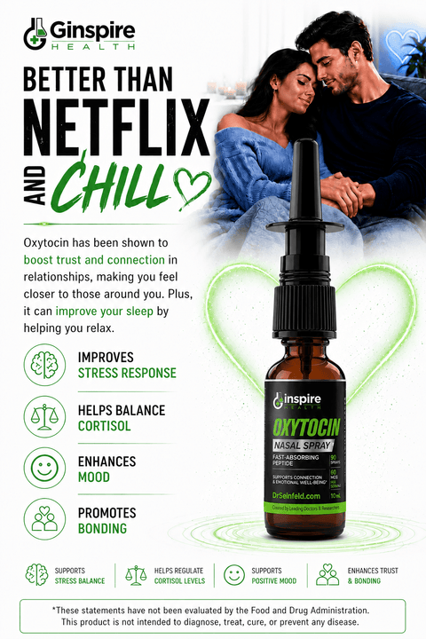 Oxytocin Nasal Spray for Connection & Wellbeing - DrSeinfeld.com Operated by Ginspire Health LLC