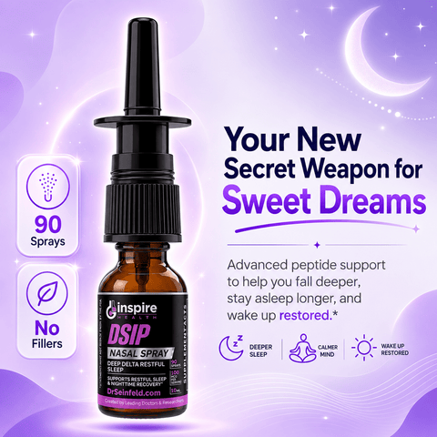 DSIP Nighttime Relaxation Spray – Operated by Ginspire Health LLC