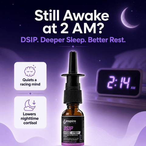DSIP Nighttime Relaxation Spray - DrSeinfeld.com Operated by Ginspire Health LLC